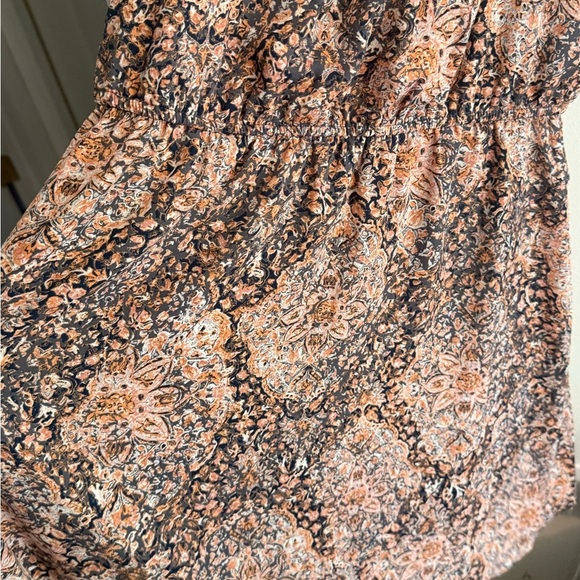 Maurices Black and Orange Paisley Midi Dress - Picture 2 of 4